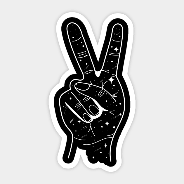 Peace sign Sticker by Emotions Capsule